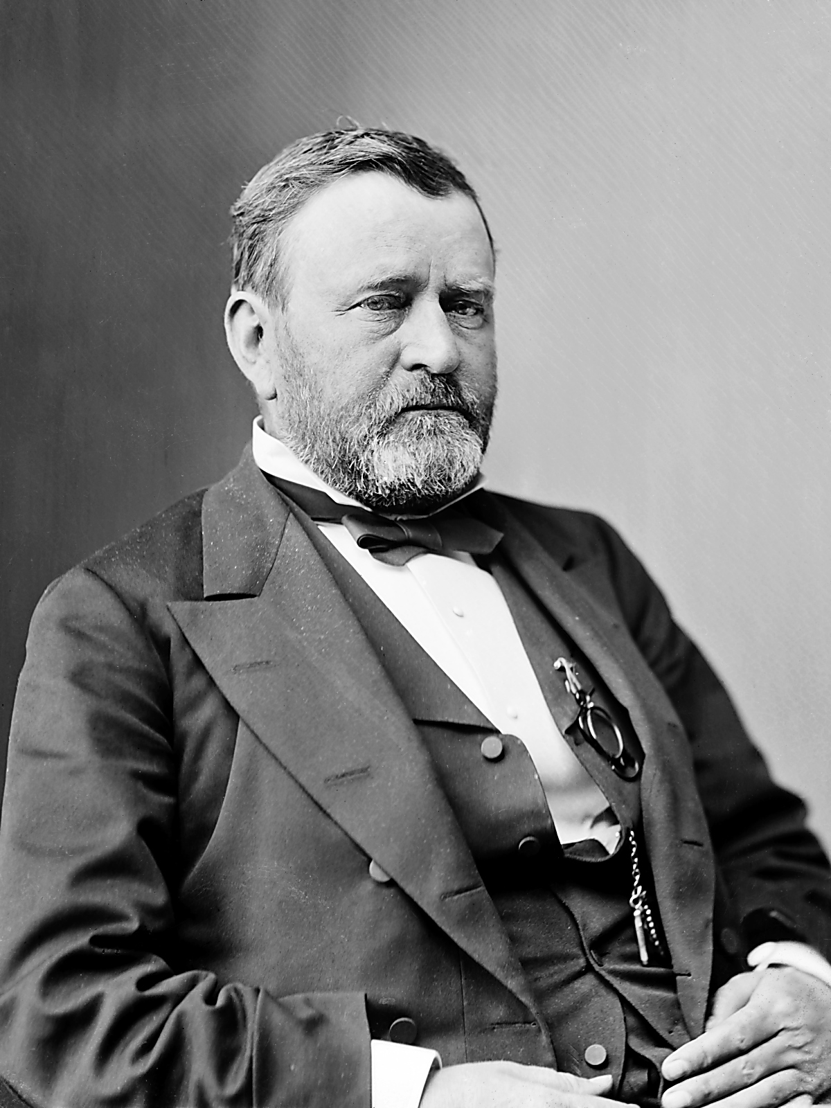 格蘭特 (Ulysses S. Grant) 在1869年至1877年擔任美國第18任總統