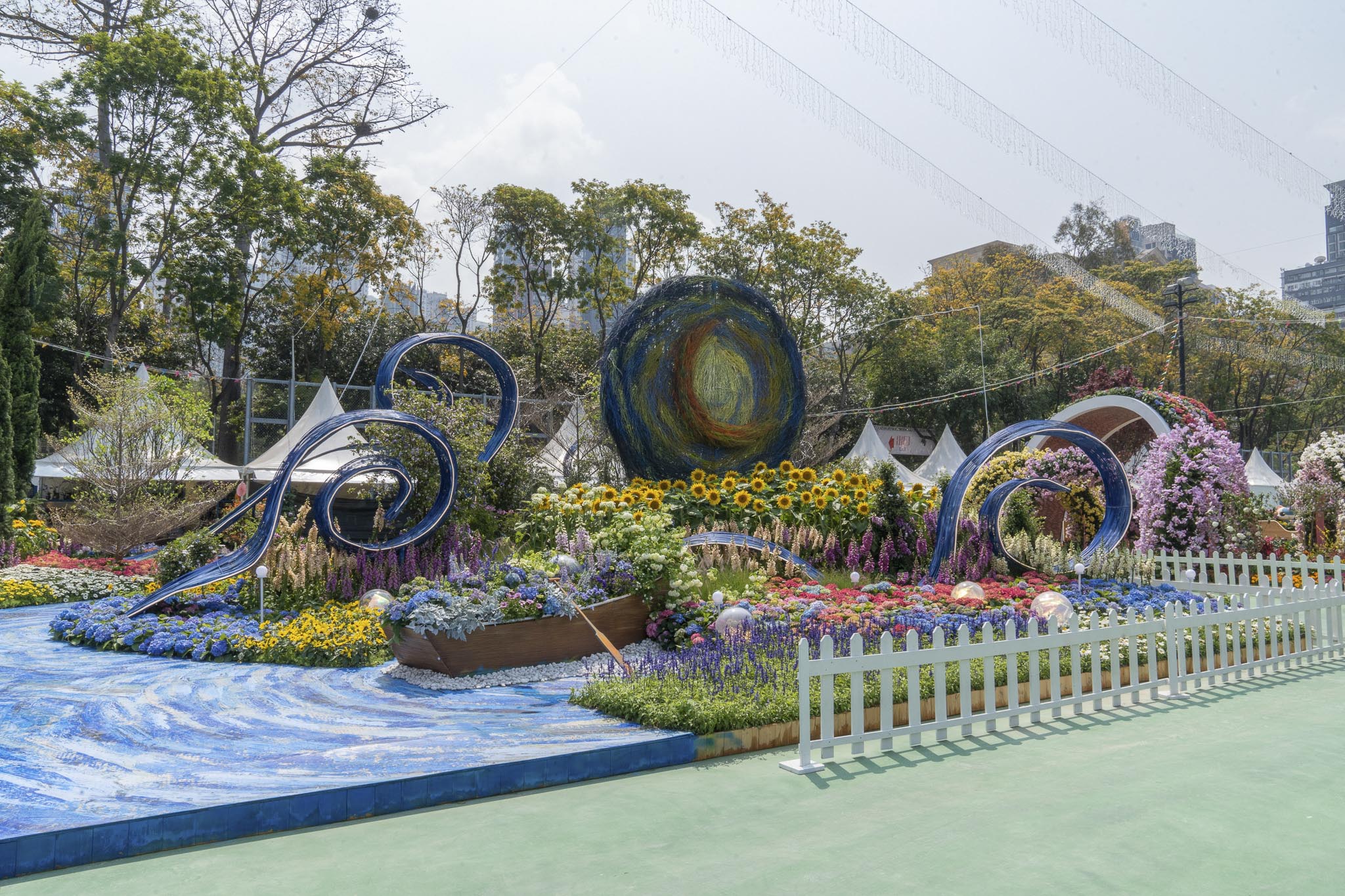 闊別3年，康文署今年復辦香港花卉展覽 。