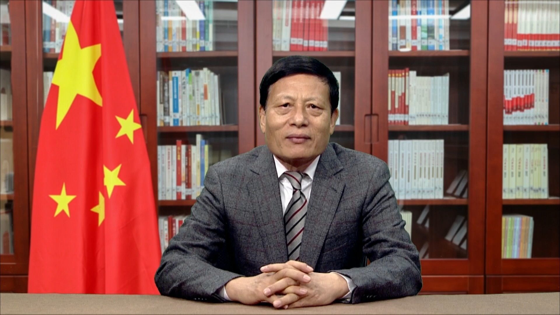 中國社會科學院院長、中國地方志指導小組組長謝伏瞻先生