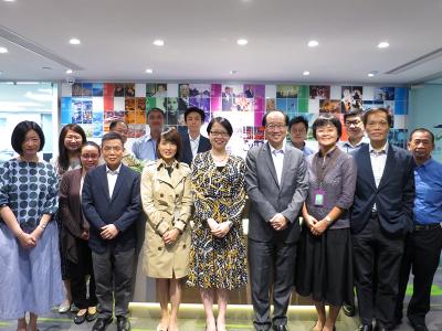 民政事務局代表團到訪中心