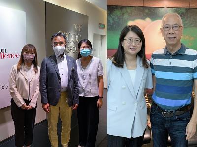 9月與專家學者交流45次