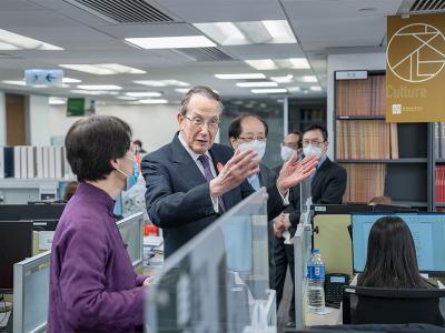 鮑磊（Martin Barrow）先生到訪